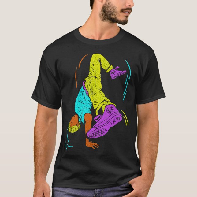 S2 Breakdance Breakdancer (52) T-Shirt (Vorderseite)