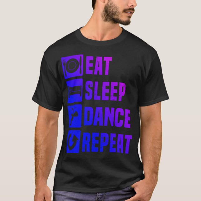 S2 Breakdance Breakdancer (57) T-Shirt (Vorderseite)