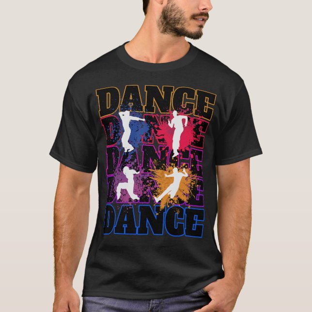 S2 Breakdance Breakdancer (75) T-Shirt (Vorderseite)