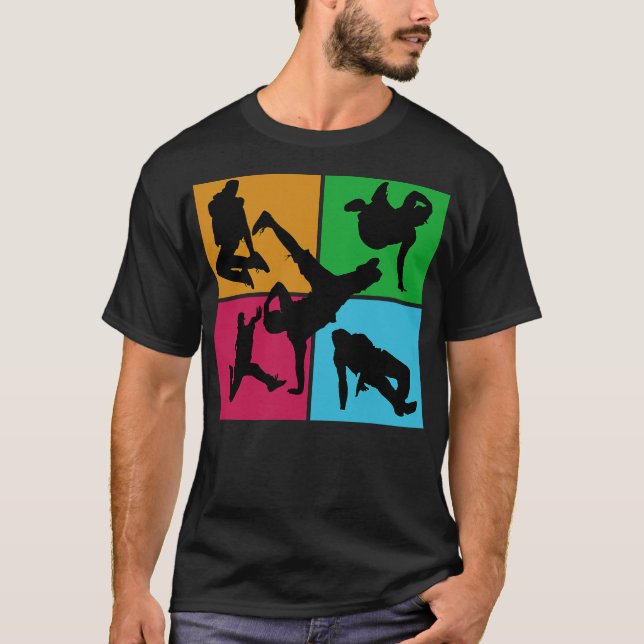 S2 Breakdance Breakdancer (77) T-Shirt (Vorderseite)