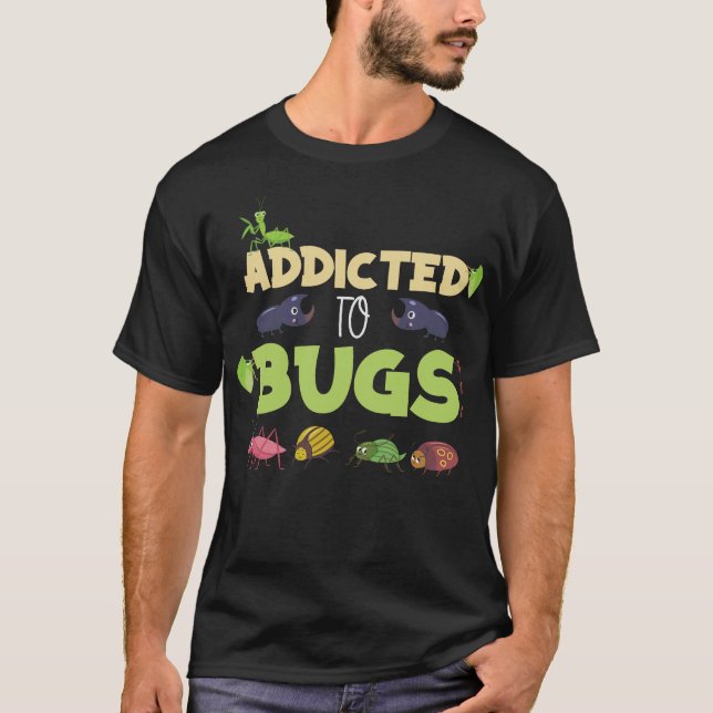 S2 Bug Collective Insect Insect Bugs (50) T-Shirt (Vorderseite)