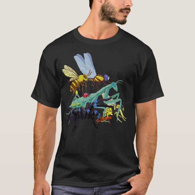 S2 Bug Collective Insect Insect Bugs (53) T-Shirt (Vorderseite)