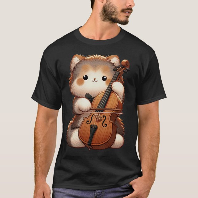 S2 Cello Cellist Cellin (139) T-Shirt (Vorderseite)