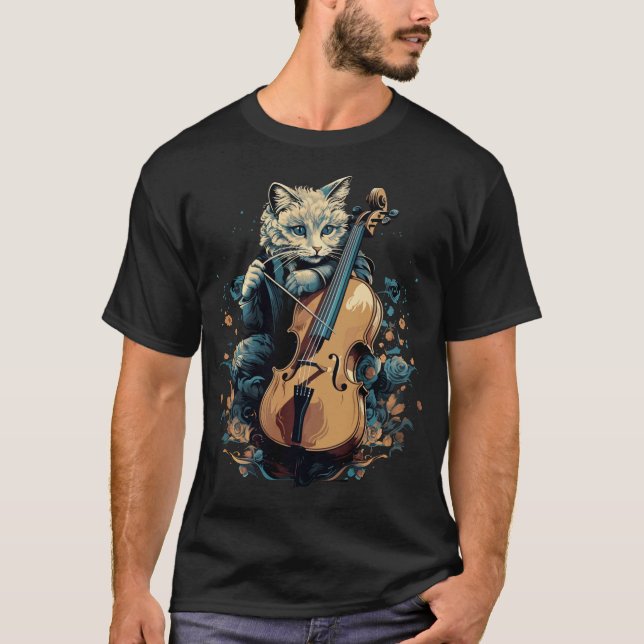 S2 Cello Cellist Cellin (140) T-Shirt (Vorderseite)