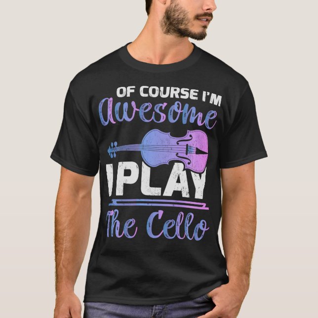 S2 Cello Cellist Cellin (148) T-Shirt (Vorderseite)