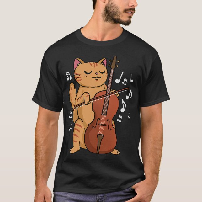 S2 Cello Cellist Cellin (14) T-Shirt (Vorderseite)