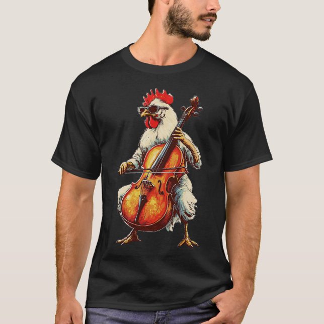 S2 Cello Cellist Cellin (150) T-Shirt (Vorderseite)