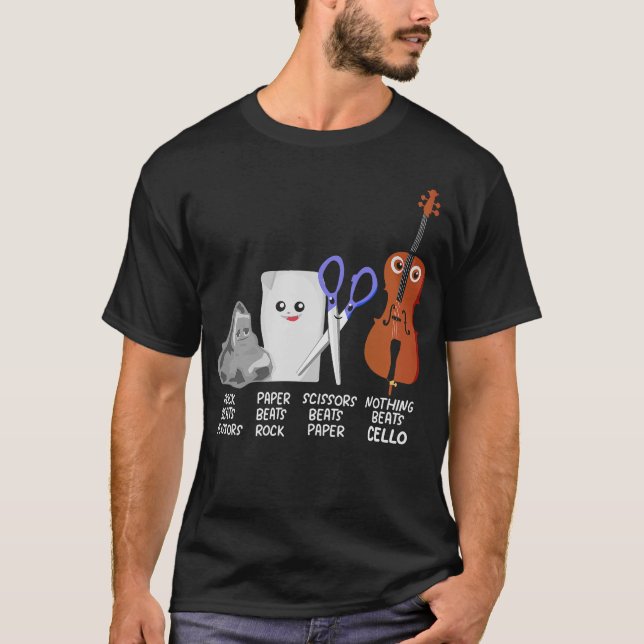 S2 Cello Cellist Cellin (157) T-Shirt (Vorderseite)