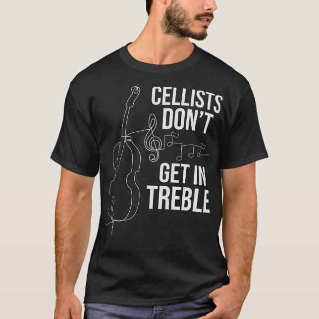 S2 Cello Cellist Cellin (167) T-Shirt (Vorderseite)