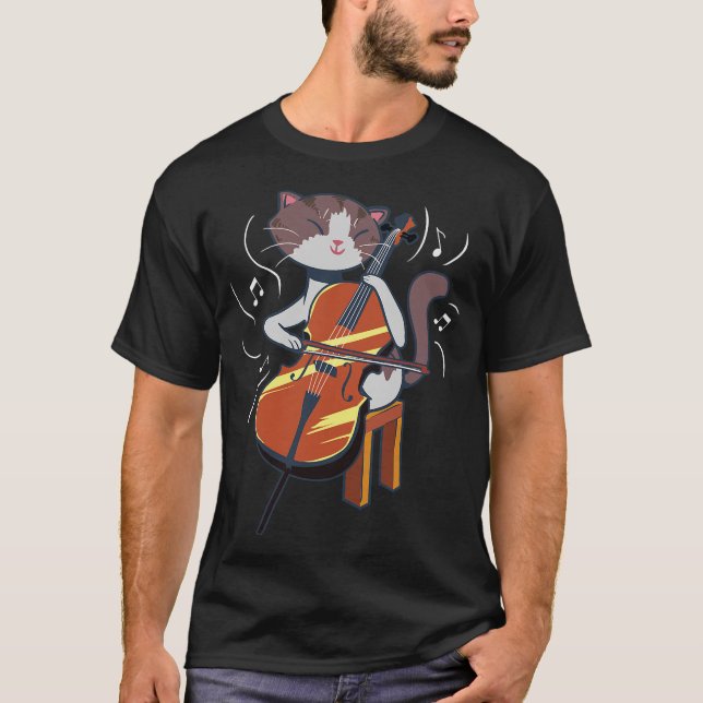 S2 Cello Cellist Cellin (180) T-Shirt (Vorderseite)