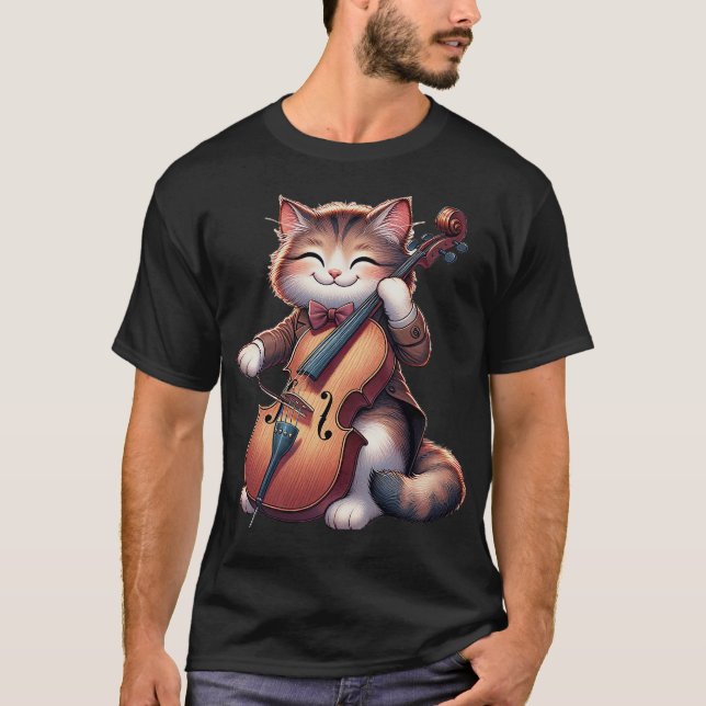 S2 Cello Cellist Cellin (181) T-Shirt (Vorderseite)