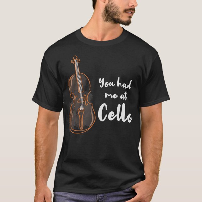 S2 Cello Cellist Cellin (186) T-Shirt (Vorderseite)