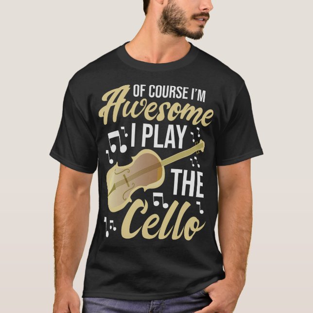 S2 Cello Cellist Cellin (188) T-Shirt (Vorderseite)