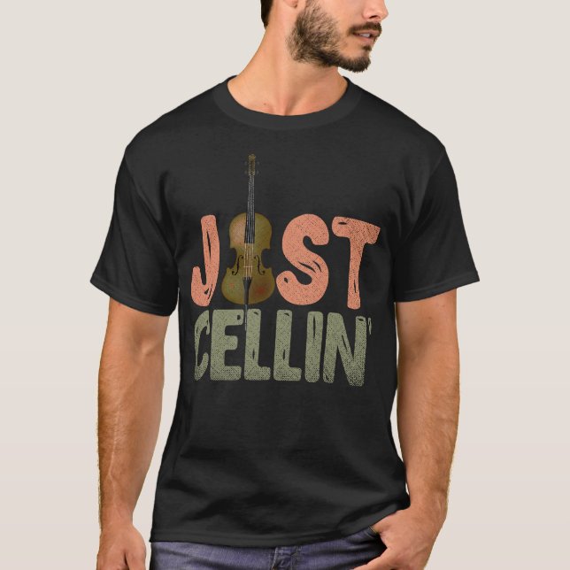 S2 Cello Cellist Cellin (49) T-Shirt (Vorderseite)