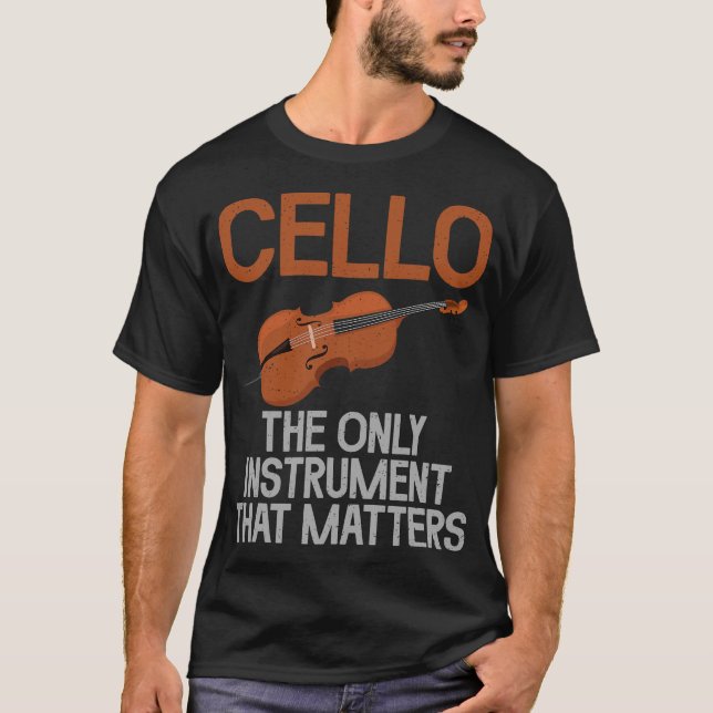 S2 Cello Cellist Cellin (87) T-Shirt (Vorderseite)