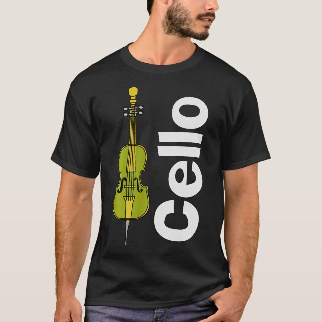 S2 Cello Cellist Cellin (98) T-Shirt (Vorderseite)