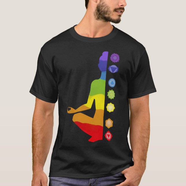 S2 Chakra Chakras Meditation (34) T-Shirt (Vorderseite)