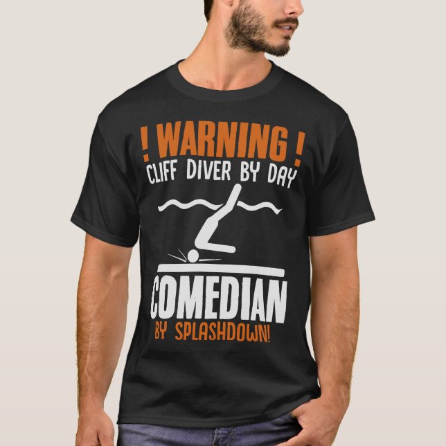 S2 Cliff Diving (25) T-Shirt (Vorderseite)