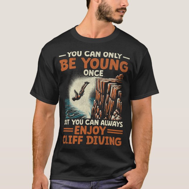 S2 Cliff Diving (30) T-Shirt (Vorderseite)
