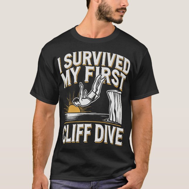 S2 Cliff Diving (33) T-Shirt (Vorderseite)