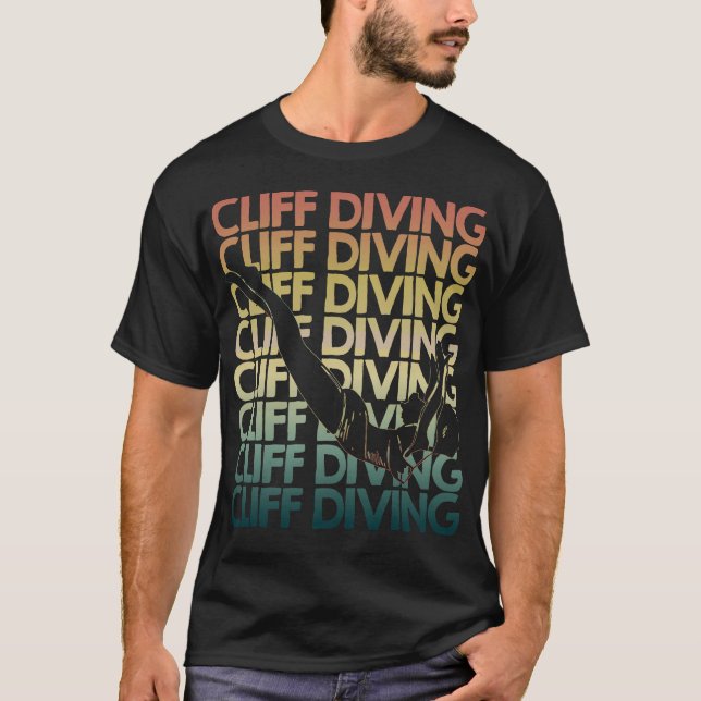 S2 Cliff Diving (38) T-Shirt (Vorderseite)