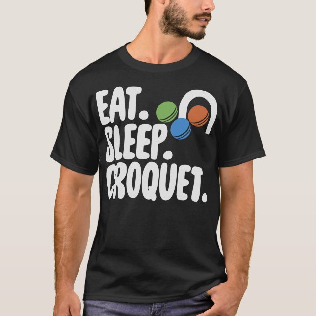 S2 Croquet (106) T-Shirt (Vorderseite)