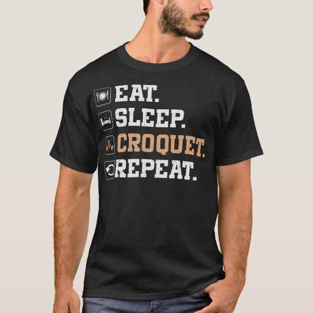 S2 Croquet (129) T-Shirt (Vorderseite)