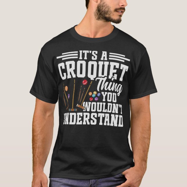 S2 Croquet (176) T-Shirt (Vorderseite)