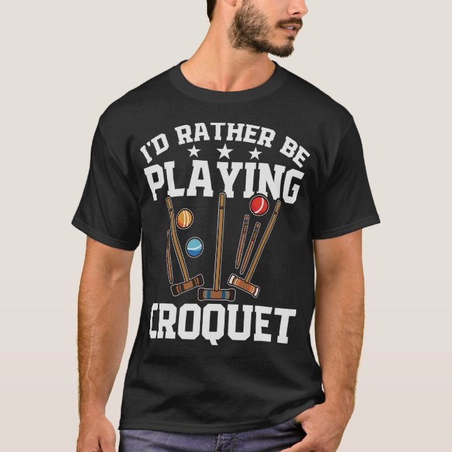 S2 Croquet (177) T-Shirt (Vorderseite)