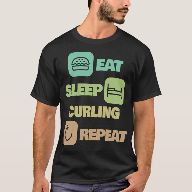 S2 Curling (51) T-Shirt (Vorderseite)