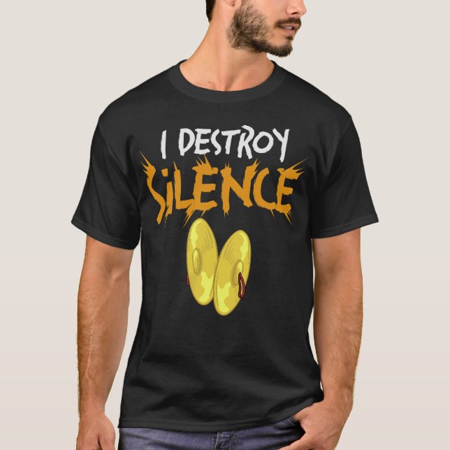 S2 Cymbals Cymbal (25) T-Shirt (Vorderseite)