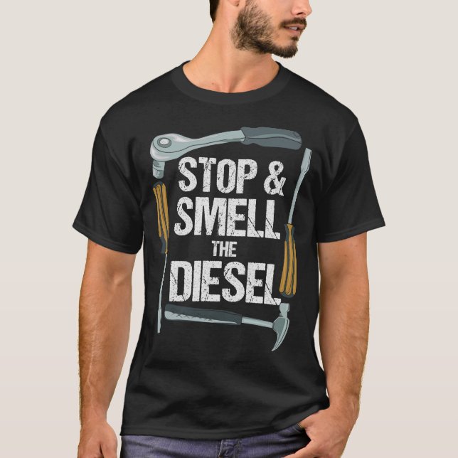 S2 Diesel-Lkw (67) T-Shirt (Vorderseite)
