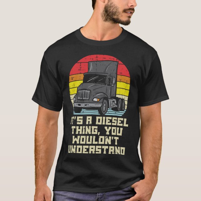 S2 Diesel-Lkw (79) T-Shirt (Vorderseite)