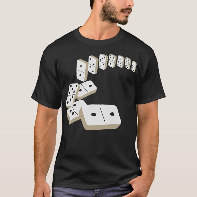 S2 Dominoes (8) T-Shirt (Vorderseite)