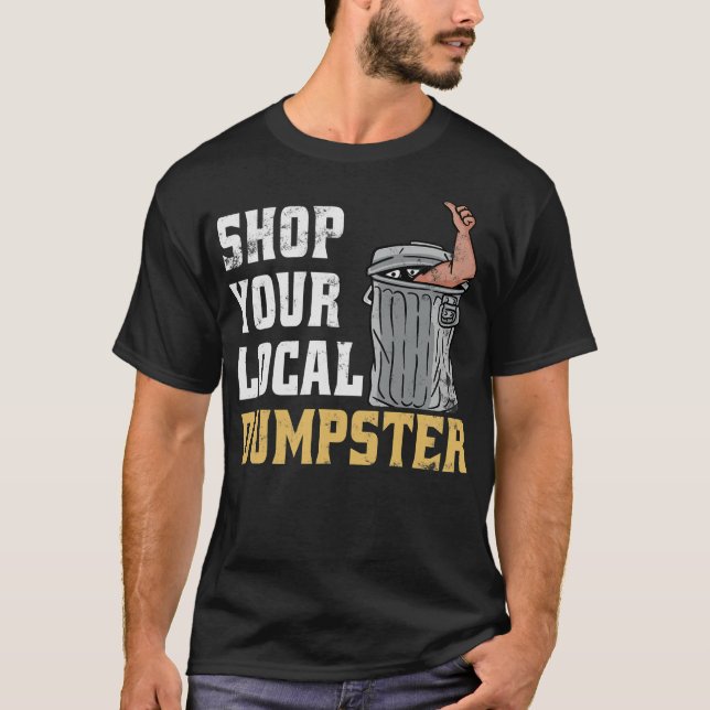 S2 Dumpster Diving (123) T-Shirt (Vorderseite)