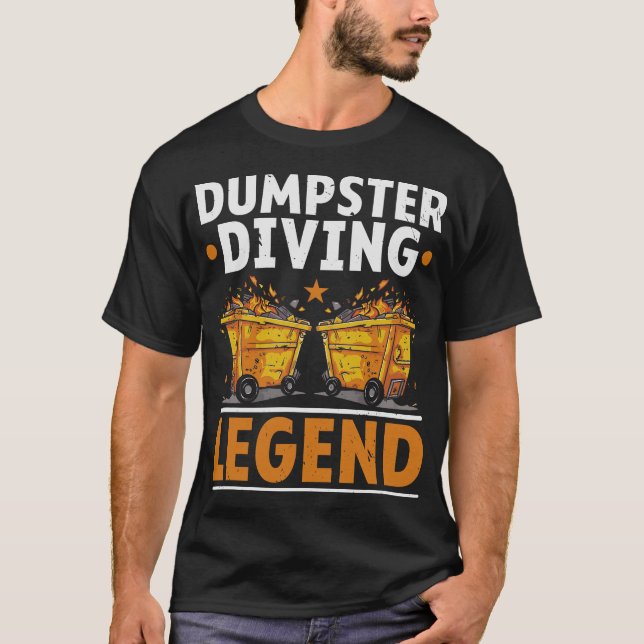S2 Dumpster Diving (129) T-Shirt (Vorderseite)