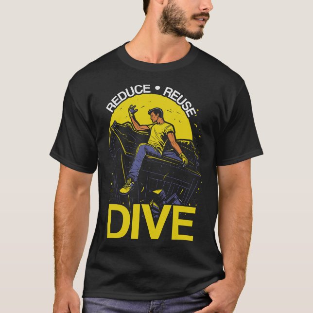 S2 Dumpster Diving (131) T-Shirt (Vorderseite)