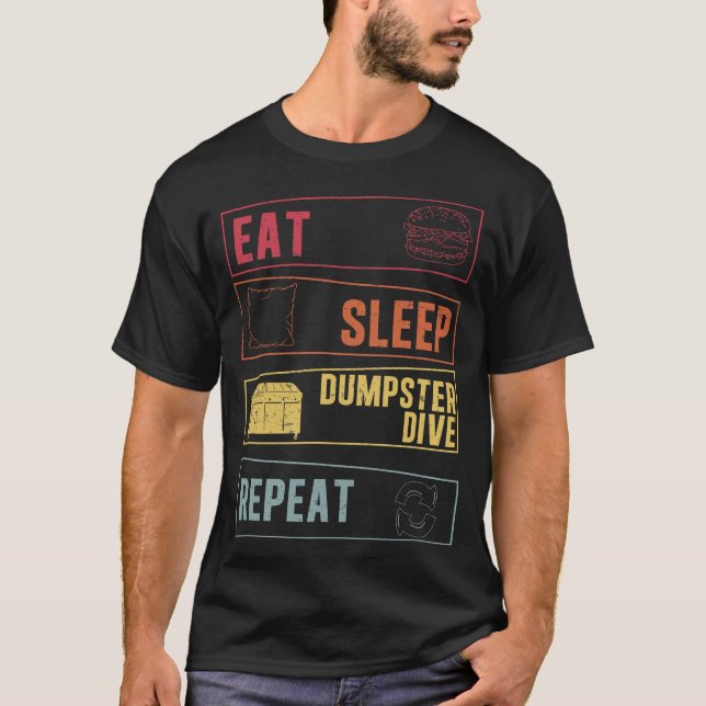 S2 Dumpster Diving (139) T-Shirt (Vorderseite)