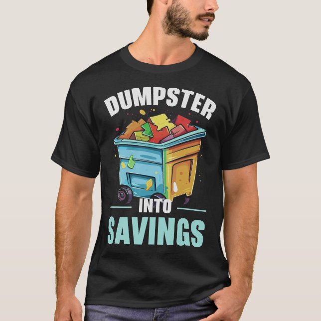 S2 Dumpster Diving (144) T-Shirt (Vorderseite)