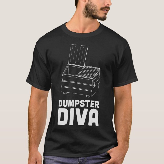S2 Dumpster Diving (34) T-Shirt (Vorderseite)