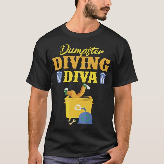 S2 Dumpster Diving (40) T-Shirt (Vorderseite)