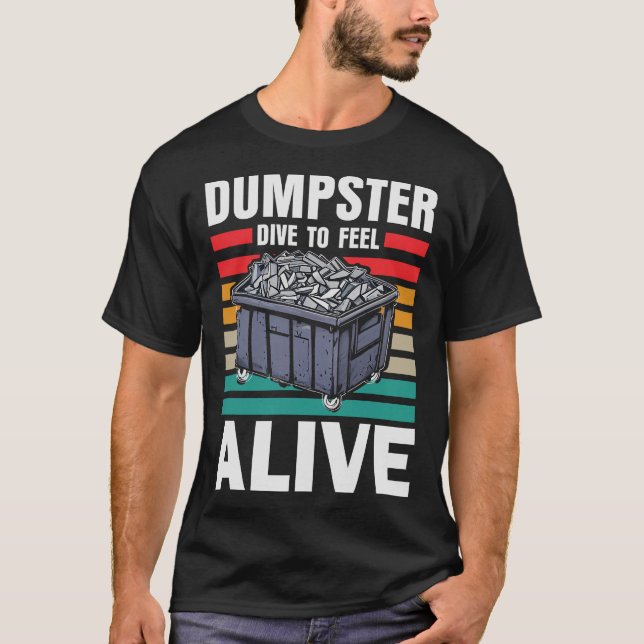 S2 Dumpster Diving (61) T-Shirt (Vorderseite)