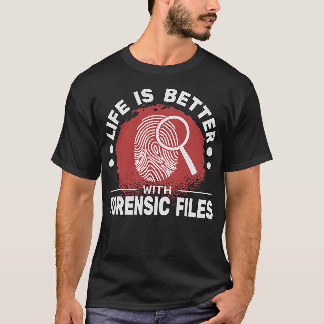 S2 Forensic Scientist Forensics (26) T-Shirt (Vorderseite)