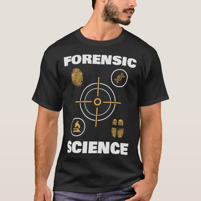 S2 Forensic Scientist Forensics (48) T-Shirt (Vorderseite)