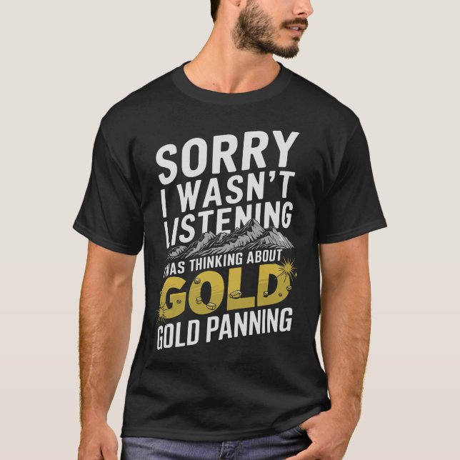 S2 Gold Panning Gold Panner (135) T-Shirt (Vorderseite)