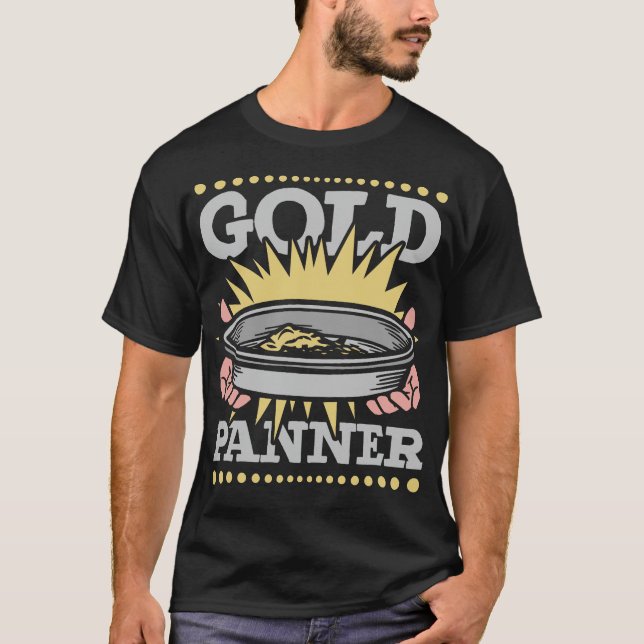 S2 Gold Panning Gold Panner (162) T-Shirt (Vorderseite)