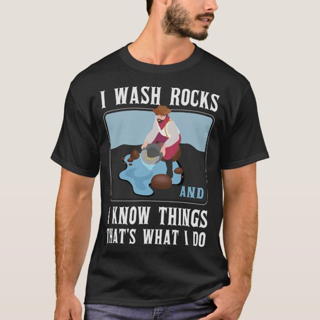 S2 Gold Panning Gold Panner (53) T-Shirt (Vorderseite)