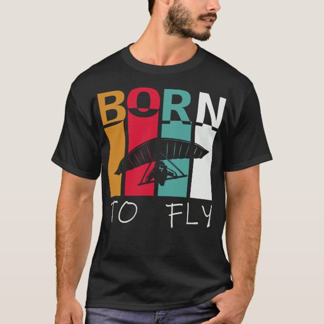 S2 Hang Gliding Hang Glider (6) T-Shirt (Vorderseite)