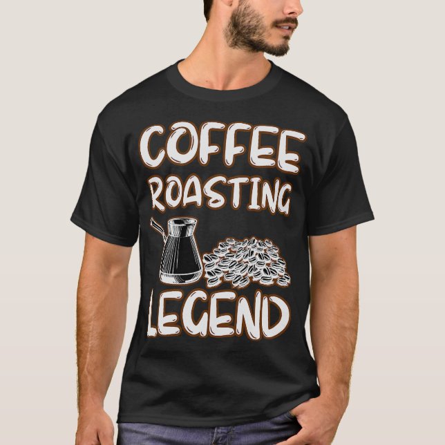 S2 Kaffeerösten (18) T-Shirt (Vorderseite)