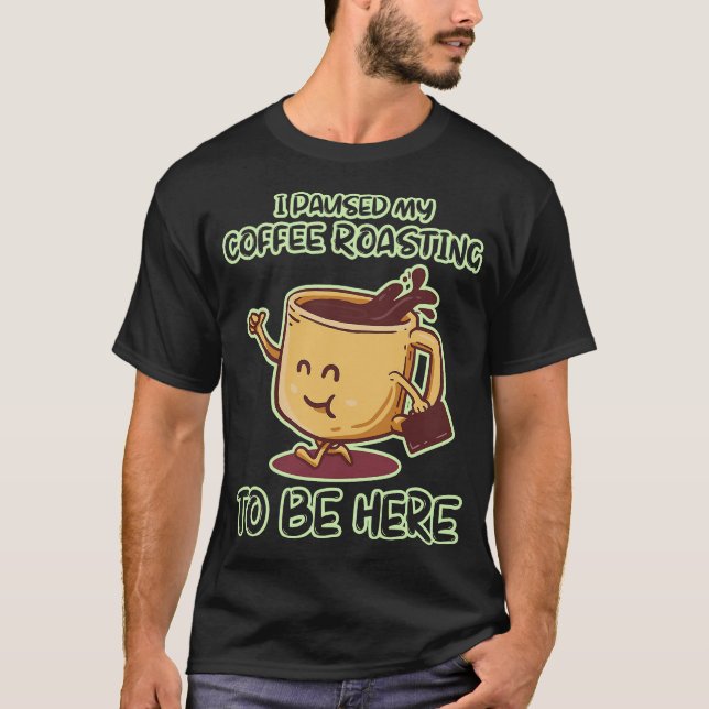 S2 Kaffeerösten (19) T-Shirt (Vorderseite)